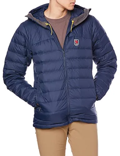 Fjällräven Expedition Pack Down Hoodie - Daunenjacke Gr M blau - Winterjacke mit Kapuze, leicht und isolierend – perfekt für Skitouren und Wandern. Hochwertige Daunenfüllung für optimale Wärme.