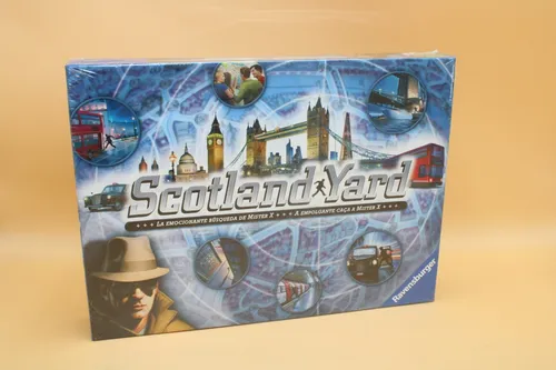 Scotland Yard Spanische Version - Brettspiel - Gesellschaftsspiel für die ganze Familie, strategisches Spielvergnügen in spanischer Sprache, ideal für Spieleabende.