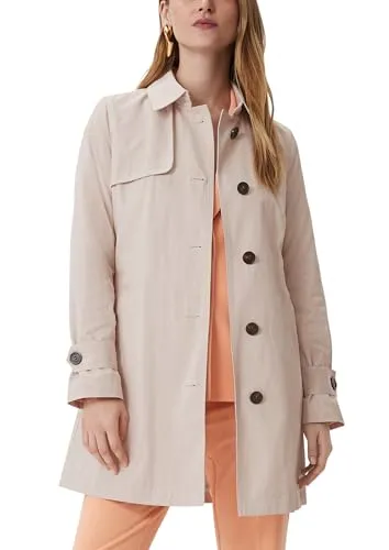 Comma Taillierter Trenchcoat mit Bindegürtel