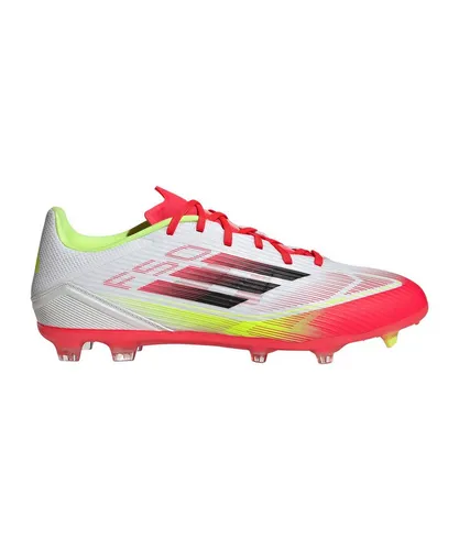 adidas Performance F50 LEAGUE FG/MG Fußballschuh - Hochwertige Fußballschuhe in Größe 40 2/3, ideal für Spiel auf Rasen oder Kunstrasen, mit schnürbarem Design für optimalen Halt und Komfort.
