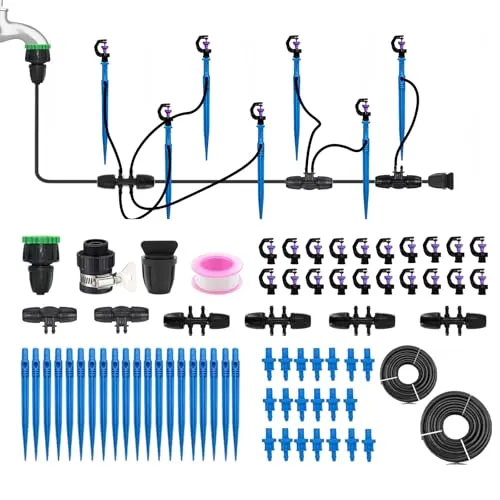 Automatisches Bewässerungssystem für Garten mit 20 Sprühdüsen