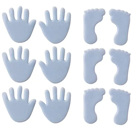 Baier & Schneider GmbH & Co.KG KNORR prandell Wachshände u.-füße 15mm hellblau