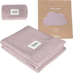 Krabbeldecke BAMBOO BLANKET, lionelo, 100% Bambus-Baumwolle in pink von Lionelo