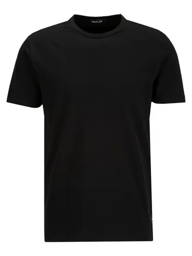 Replay T-Shirt Compact Jersey - Das Replay T-Shirt vereint Komfort und Stil. Der klassische Schnitt und die markentypischen Details machen es ideal für jeden Anlass – perfekt für einen lässigen Look oder als modisches Statement.