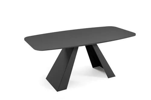 Feldmann-Wohnen Esstisch Schwarz, Rechteckig, 90x76x180 cm - Moderner Esstisch in elegantem Schwarz, ausziehbar und ideal für gesellige Dinnerabende. Perfekt kombinierbar und individuell nutzbar – ein echter Hingucker in jedem Esszimmer!