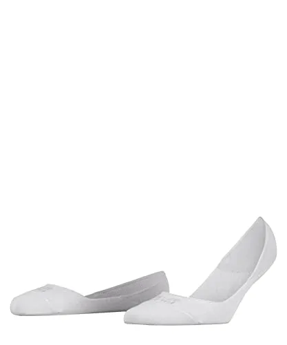 FALKE Damen Füßlinge Invisible Step Medium Cut Box W In Baumwolle unsichtbar einfarbig 1 Paar, Weiß White 2000, 37-38