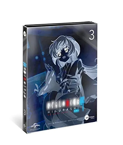 Higurashi Kai Vol.3 (Steelcase Edition) - Packender Horrorfilm im Steelcase-Format, freigegeben ab 16 Jahren und ideal für Sammler und Fans der Reihe.