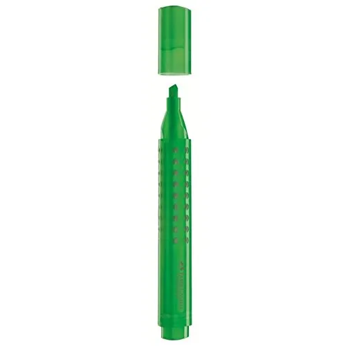Faber-Castell 154363 - Textmarker Grip 1543, nachfüllbar, grün