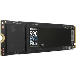 Samsung 990 EVO Plus NVMe M.2 SSD 2 TB - PCIe 4.0 x4, 7.250 MB/s Lesen und 6.300 MB/s Schreiben, ideal für Gaming und kreative Projekte
