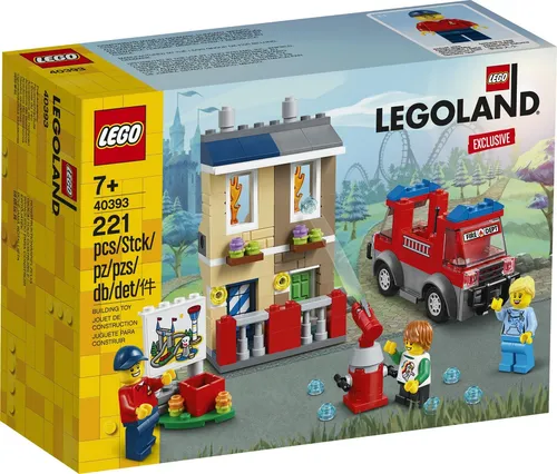 LEGO LEGOLAND Feuerwehrschule (40393) - Exklusives Spielzeugset mit 211 Teilen, ideales Sammlerstück für LEGOLAND-Fans