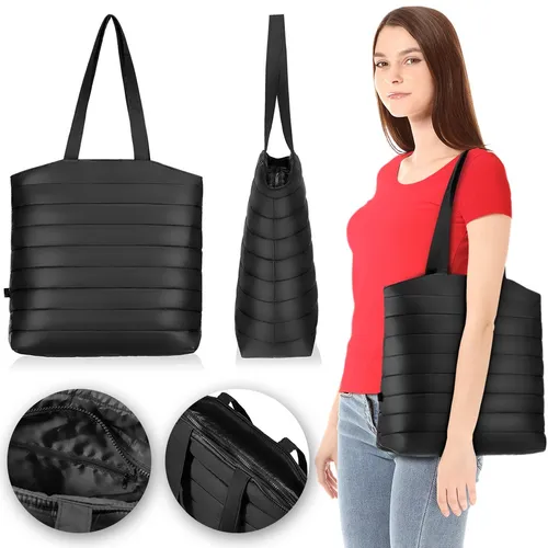 Queenfit® Einkaufstasche Shopper Tasche Henkeltasche Schultertasche Damen Groß