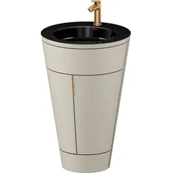 Duravit Starck 1 Waschtisch mit Unterbau von Duravit