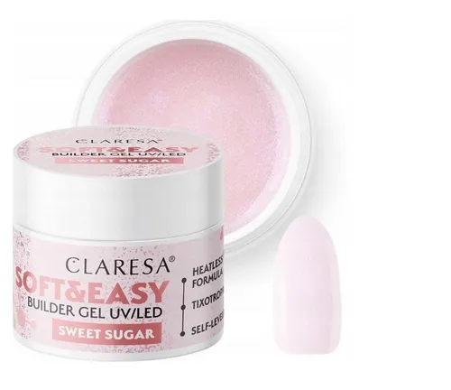 Claresa Soft Easy UV LED Builder Gel Aufbaugel 45g Sweet Sugar Nägel Maniküre