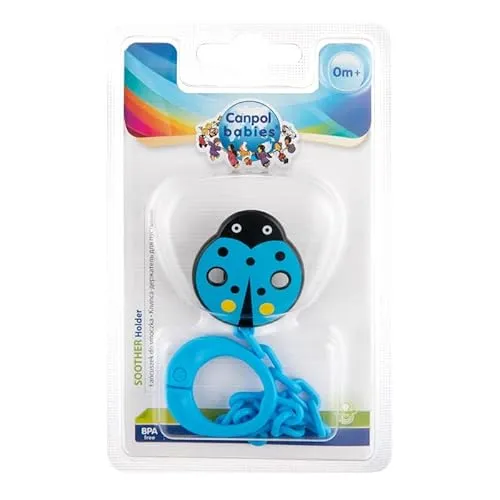 Schnullerkette Motiv Marienkäfer grün von Canpol Babies