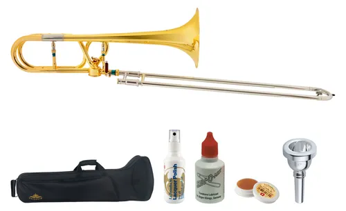 Lechgold QP-18L Quartposaune Messing Deluxe Set von Lechgold