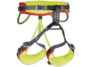 Camp Energy JR Kinder Klettergurt - Kletterausrüstung für Kinder, sicher und bequem mit thermogeformten Polsterungen und selbstverriegelnden Schnallen. Ideal für Nachwuchskletterer, die wie die Großen klettern möchten.