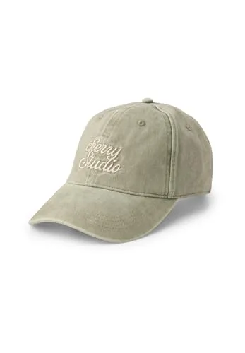 Street One Studio Cap mit Slogan Lichen Green A