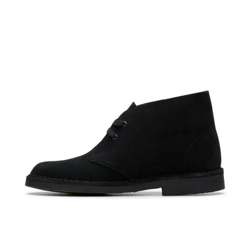 Clarks Desert Boot 261555244 Schwarz 37,5 - Eleganter Clarks Desert Boot in Schwarz, Größe 37,5, aus hochwertigem Leder mit bequemer Schnürung. Ideal für stilvolle Freizeitlooks und den täglichen Einsatz.