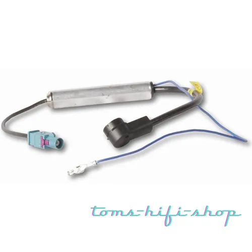 Antennenverstärker Autoradio Antennenadapter Fakra ISO für Audi Opel Mercedes VW