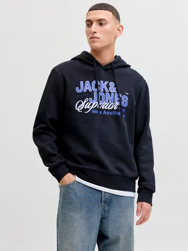 Jack & Jones Kapuzensweatshirt JJELOGO SWEAT HOOD 2 COL 25/26 NOOS – Stylisches Freizeitoberteil - Das Kapuzensweatshirt »JJELOGO SWEAT HOOD 2 COL 25/26 NOOS« von Jack & Jones vereint Komfort und Style. Ideal für lässige Outfits, aus weicher Baumwollmischung für hohen Tragekomfort und vielseitig kombinierbar.