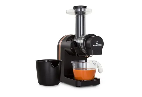 Klarstein Entsafter Bella Elegance 200 W - Eleganter Entsafter für gesunde Säfte, 200 W Leistung und 400 ml Fassungsvermögen, ideal für frische, vitaminreiche Getränke.