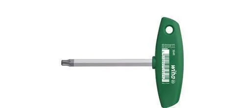 Wiha Stiftschlüssel mit Quergriff TORX® MagicSpring® mattverchromt (27970) T30 x