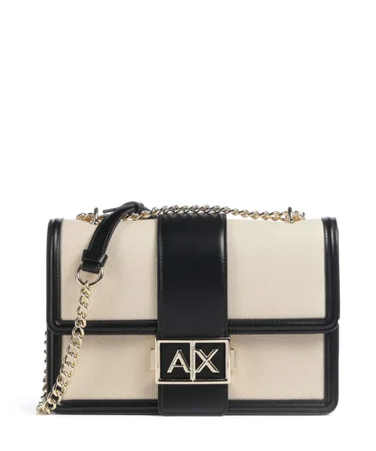 Armani Exchange Wonder Umhängetasche 25 cm schwarz - Stilvoll und Praktisch - Moderne Umhängetasche von Armani Exchange, 25 cm, ideal für den Alltag. Ihr elegantes Design und die praktische Größe machen sie zum perfekten Begleiter.