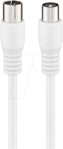 GOOBAY 66614 - Anschlusskabel, IEC, Klasse A, St., Bu., 2,0 m