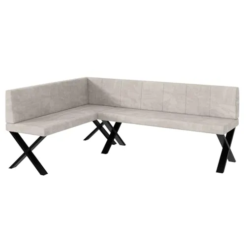 MEBLINI Eckbank für Esszimmer in beige von MEBLINI