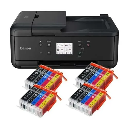 Canon Pixma TR7650 Multifunktionsdrucker mit 20 Patronen von IC-Office