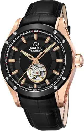 JAGUAR Analog J814/A - Elegante Herrenarmbanduhr - Armbanduhren für Herren mit präzisem Analog-Quarzwerk und stilvollem Design, ideal für jeden Anlass.