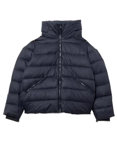 Tommy Hilfiger Damen Pufferjacke Down Funnel Jacket Kurz, Blau (Desert Sky), XXL