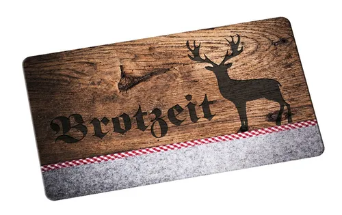 Frühstücksbrettchen Brotzeit Hirsch - Geschirr - Gedalabels 13405