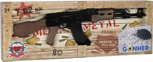 Karabin komandosa metalowy 8 naboi Gonher Gonher 8410982013769