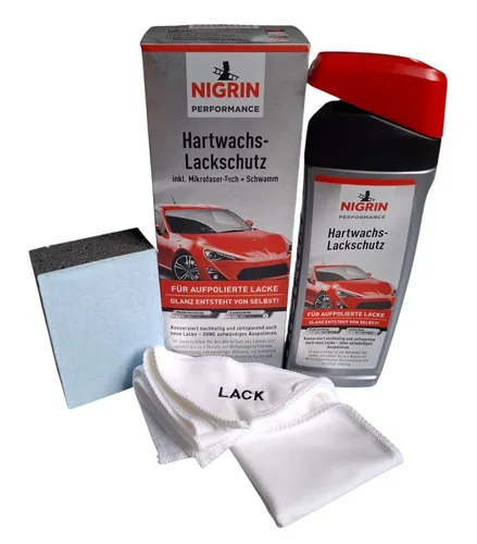 Nigrin Hartwachs Lack-Schutz 500ml Politur Lack-Versieglung Auto-Wachs PKW KFZ