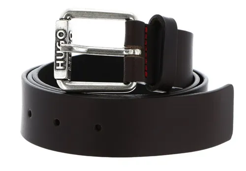 HUGO Ledergürtel Sz35 Leather Belt aus echtem Rindsleder