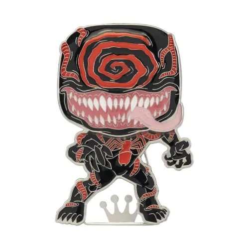 Loungefly Funko POP! Large Enamel Enamel Pin MARVEL: VENOM CORRUPTED - Venom - Marvel Comics Emaille-Nadeln - Niedliche Brosche Zum Sammeln - Für Rucksäcke & Taschen - Geschenkidee - Comic Books Fans