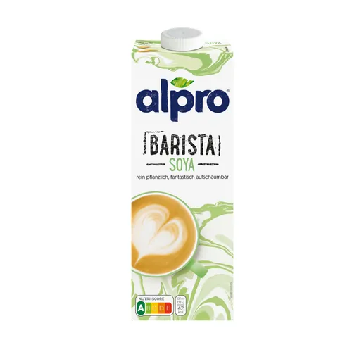 Alpro Sojadrink Barista rein pflanzlich und aufschäumbar 1000 ml