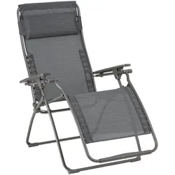 Lafuma Futura Relaxsessel - Textilgewebe (Duo Batyline) obsidian - Gartenmöbel für höchste Entspannung: Der Lafuma Futura Relaxsessel vereint Komfort und Langlebigkeit mit einer 5-jährigen Garantie – perfekt für entspannte Stunden im Freien!