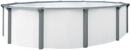 KWAD Rundpool Green Line Evolution 10-tlg, 5,5x1,32 m - Genießen Sie erfrischenden Badespaß mit unserem kompletten Green Line Evolution Stahlwandpool-Set. Mit winterfester Innenfolie, effizienter Pumpensteuerung und umfangreichem Zubehör für optimale Pflege und maximalen Komfort.