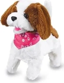 Produktbild Lucky RC Plüschhund Weiss Braun 27MHz