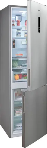 BAUKNECHT Kühl- und Gefrierkombination KGN Eco 201 C - Freistehende Kühl- und Gefrierkombination mit 249 l Kühl- und 106 l Gefriervolumen, energieeffizient und mit komfortablem Touch-Display für einfache Bedienung.