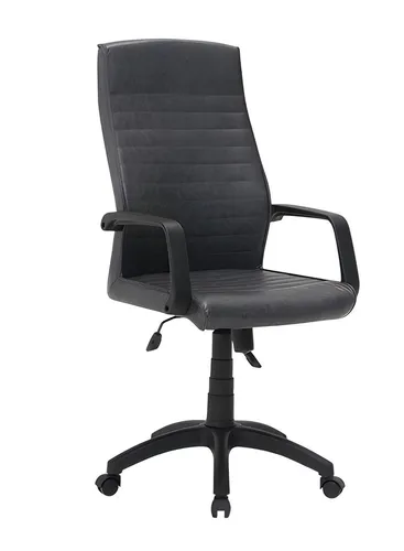 Eleganter Bürostuhl aus Kunstleder für modernes Arbeitszimmer - Stylischer Bürostuhl mit 5 Rollen, ideal für den täglichen Einsatz im Homeoffice. Komfortabel und robust, passt perfekt in jedes moderne Arbeitszimmer.