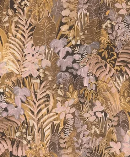 SCHÖNER WOHNEN-Kollektion Vliestapete BOTANICAL 600650 in Rosa - Tapeten für ein exotisches Zuhause: Wasserbeständig und leicht abwaschbar, ideal für Küche und Wohnzimmer. Hochwertiges Vlies sorgt für einfache Anbringung und problemlosen Tapetenwechsel.