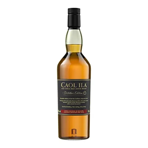 Caol Ila Distillers Edition Single Malt Scotch Whisky - Whisky, vollmundiger Geschmack mit einzigartiger Sherry-Note, perfekt für Kenner und Genießer.