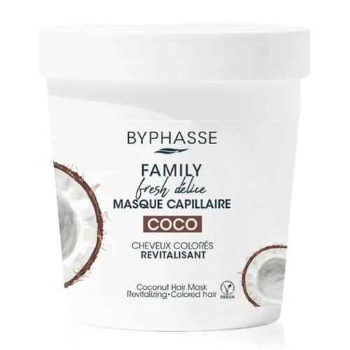 Byphasse - Family Fresh Délice Haarmaske – Kokosnuss