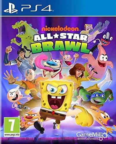 Nickelodeon: All Star Brawl - PlayStation 4, spannendes Multiplayer-Beat'em-Up mit beliebten Nickelodeon-Charakteren für actionreiche Kämpfe mit Freunden.