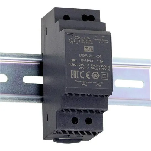 DDR-30L-24 - DC DC-Wandler 30 W, 24 V, 1,25 A