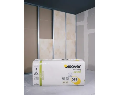 Produktbild ISOVER Trennwandplatte Akustic TP 1 Lanaé WLG040 für leichte Trennwände 1250 mm