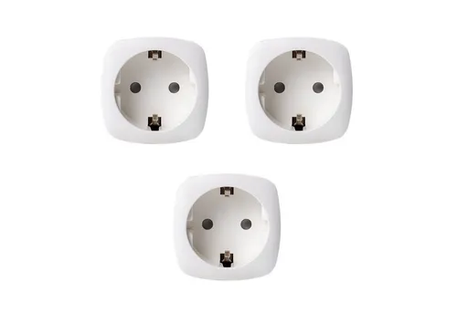 HYRICAN Smart WIFI Steckdose 3er Pack, 16A, Alexa & Google kompatibel, weiß - Intelligente WIFI Steckdose für Smart Home mit 16A, unterstützt Sprachsteuerung über Alexa und Google Assistant. Fernsteuerung per App für mehr Komfort und Energieeinsparung.